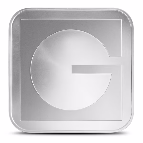 1 oz Gold.com Square Silver Bar (New w/ Assay)